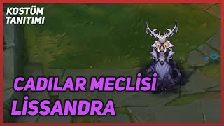 Cadılar Meclisi Lissandra (Kostüm Tanıtımı) League of Legends