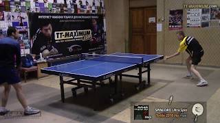 Топспин накладкой TUTTLE 2018 Vip на основании SPINLORD Ultra Spin