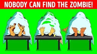 ?‍♂️ Unusual Mix Of Zombie Riddles And Optical Tricks ?
