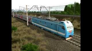 Запуск и управление ЭП1М - 600 в Trainz 2009