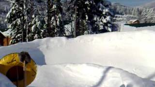 Петя на Сноутюбі ))) Мигово. 23-01-2010.