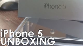 iPhone 5 Unboxing