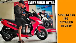 2021 Aprilia SXR 160 BS6 | Most Detailed Review | Know Everything | RashGear
