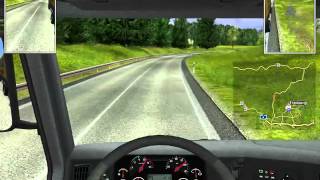 German Truck Simulator Map Mod: merlinita map 6.0 Gameplay HD