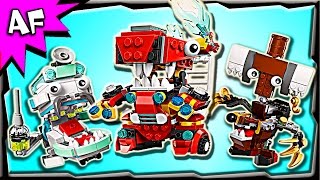 Lego Mixels MAX Series 8: MCFD, Pyrratz, Medix Stop Motion Build Review