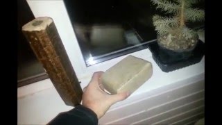 ВСЯ ПРАВДА О ТОПЛИВНЫХ БРИКЕТАХ. Eco Fuel Briket RUF & PINI KAY Testing. ЕВРОДРОВА
