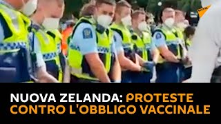 Nuova Zelanda: proteste contro l'obbligo vaccinale