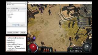GKExile BETA - Fully Automated Path of Exile Bot (Leveling & Farming)