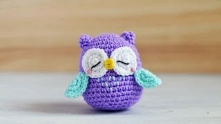 Как связать игрушку своими руками. Сова своими руками.