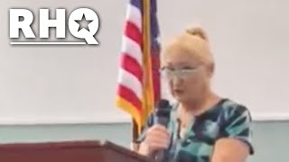 Florida Woman's UNHINGED School Board Speech
