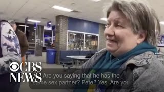 Iowa caucus-goer tries to change vote after learning Pete Buttigieg is gay