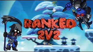 Brawlhalla  DUO RANKED #1 + НОВАЯ КАРТА
