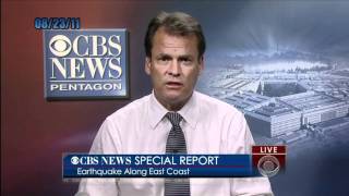 CBS News Special Report East Coast Quake