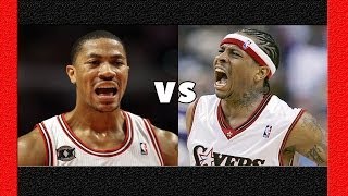 Allen Iverson VS. Derrick Rose! - Does Anyone Remind You of Iverson Today?