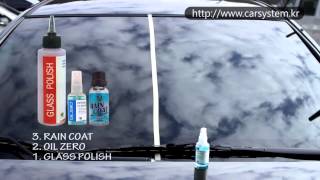 GLASS POLISH - OIL ZERO - RAIN COAT