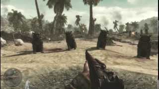 Прохождение COD World at war (ветеран) #2 Секретное оружие.