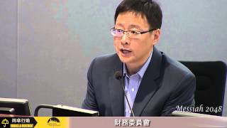 陳家洛怒斥環境局局長黃錦星可恥。