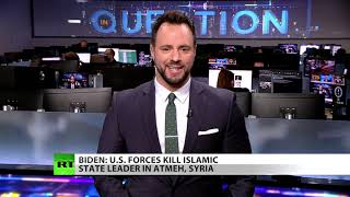ISIS leader killed along with children; Turkey attacks Kurdish rebels in Syria (full show)