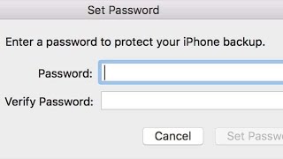 How to recover iTunes backup password for all iOS versions