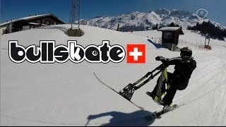 SNOWBIKING / SKIBIKING  with Bullskate