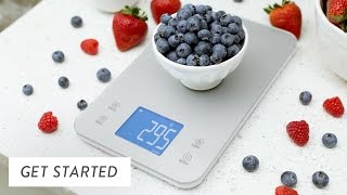 0478 Kitchen Scale + Timer | Getting Started