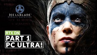 Hellblade: Senua's Sacrifice Enhanced Edition Gameplay Part 1 + Valravn Boss Fight - No Commentary