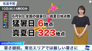 あす東北は35℃超えで体温並みの暑さに／ウェザーニュース
