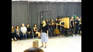 Ensayo de la Obra Wicked - video 2