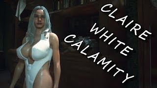 Resident Evil 2 Remake Claire Redfield as White Calamity