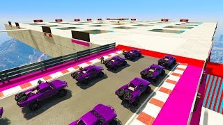 MINIJUEGO! SI CAES PIERDES! CON TROPHY TRUCKS! - GTA V ONLINE - GTA 5 ONLINE