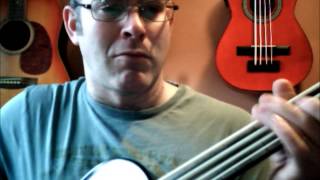 Fretless bass ukulele demo