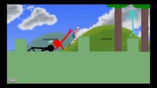 STICKMAN POGO FIGHT | Happy Wheels #2