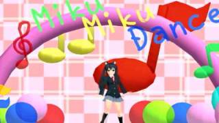 【MikuMikuDance】 K-ON! Azu-nyan Renai Circulation