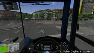Omsi 2 Realistic Sounds for Dennis Trident II Enviro 400 on Hamburg Map