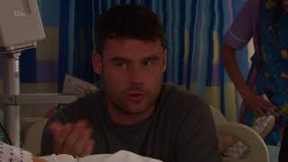 Aaron, Paddy and Zak Wait for Liv to Wake Up - Emmerdale
