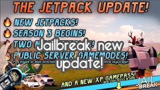 [FULL REVIEW] JAILBREAK NEW JETPACK UPDATE!! |Roblox Jailbreak