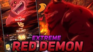 EZ CLAP! EXTREME RED DEMON GUIDE! | Seven Deadly Sins Grand Cross