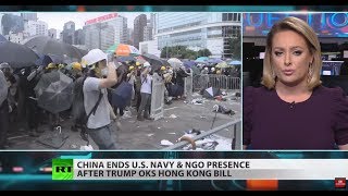 US’ Hong Kong law 'piece of waste paper' – China