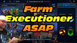 Farm Executioner! Great Early Game Hero! Raid: Shadow Legends