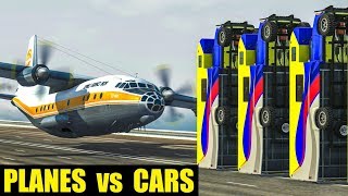 PLANES vs CARS #2 - BeamNG Drive Crashes