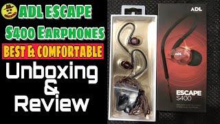 ?ADL ESCAPE S400 Original In-Ear Best Budget Earphones - Very Comfortable & Super Bass | TricksWala