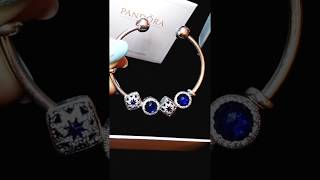Pandora готовый браслет Пандора "Брызги океана "  из чистого серебра 925 пробы