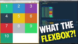 Wrapping elements with Flexbox! - Tutorial 4 of 20 ?