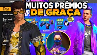 COMO GANHAR OS ITENS DO EVENTO TRAP/RAP, NOVO ROYALE ESPECIAL DUPLO! E PASSE DE ELITE - FREE FIRE