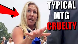 Marjorie Taylor Greene Rehashes Disgusting Old Stunt