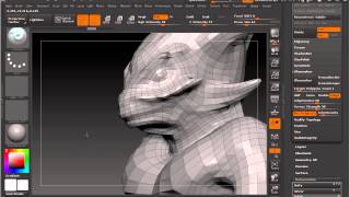 ZBrush UDK Character - 17 - Bringing Down the Polycount