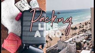 Pack Like A Pro Beach Vacation + Carry On | Antonnette