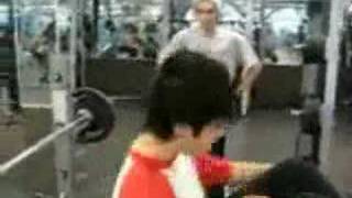 Travis and V of NLT at the GYM *must watch*