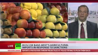 Russia Strikes Back: Bans products from EU, US, Australia, Norway, Canada