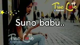 Sweet love story conversation between bf nd gf with lovely song
